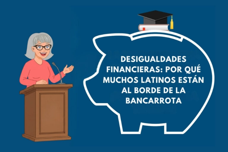 Desigualdades financieras: por qué muchos latinos están al borde de la bancarrota